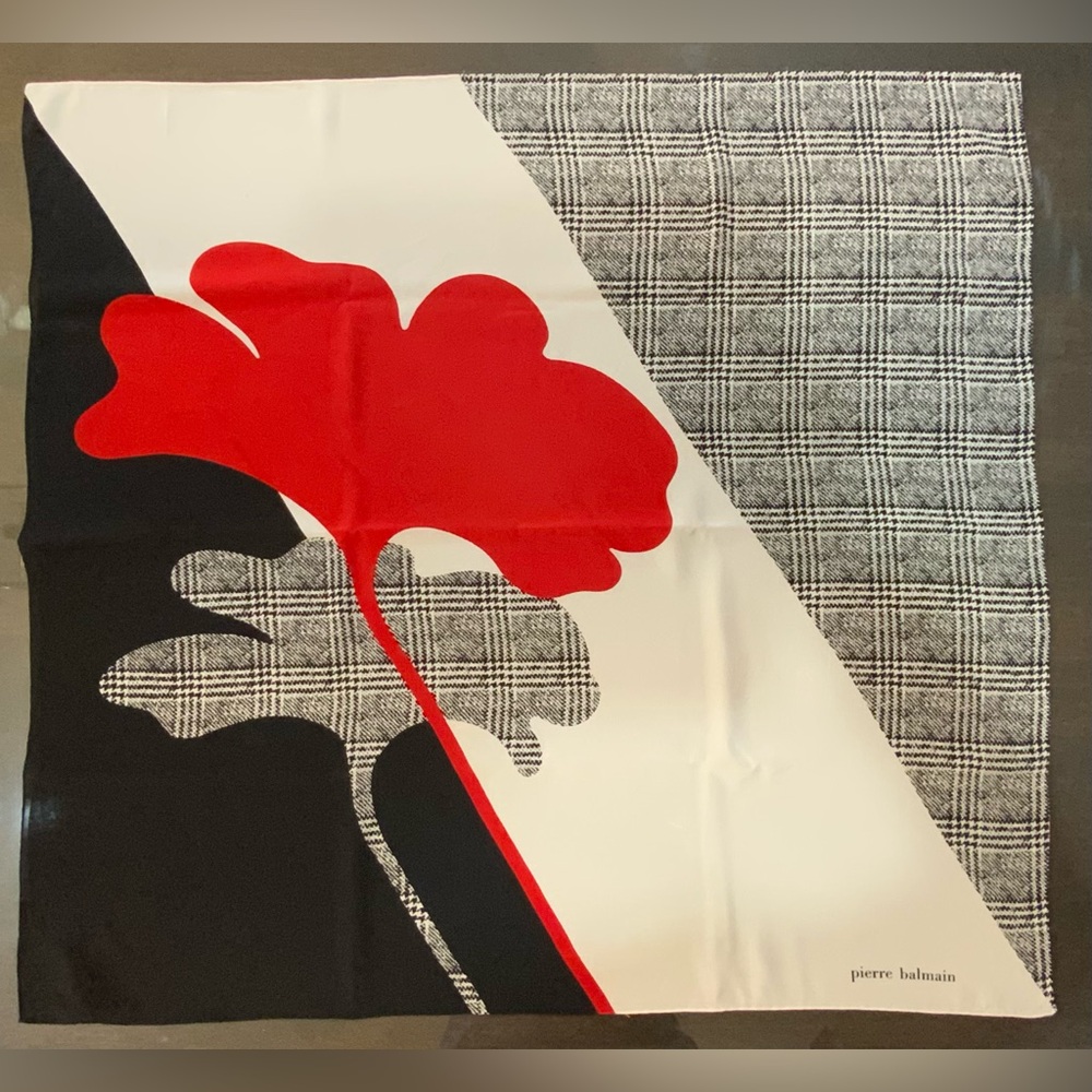 Pierre Balmain Vintage Silk Scarf